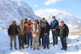 Snow festival in Lahaul