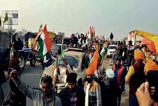 Sadbhavna Yatra on the Singhu border