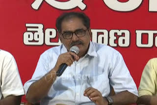 cpm state secretary tammineni veerabhadram on prc report