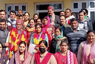 BJP-backed president-vice-president unanimously elected in Nurpur