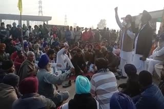 farmer protest started karnal
