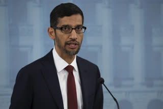 google ceo sundar pichai welcomes england team