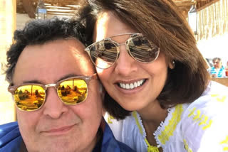 neetu kapoor emotional with rishi kapoor