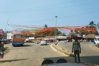 BJP congratulating  ceremony at Ujire Sri Ratnavarma Hegde Stadium