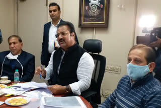 jaipur news, rajasthan transport minister, meeting