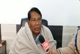 finance minister dr rameshwar oraon statement on farmers protest in ranchi