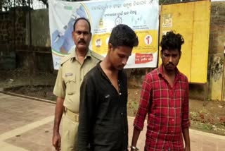 Bolgarh police arrested two people with a stolen bike