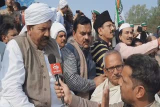 muzaffarnagar: bharatiya kisan union president naresh tikait said that protests will continue on ghazipur border