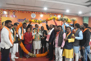 Meeting ends of BJP Scheduled Caste Morcha Working Committee in ranchi