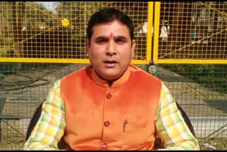 BJP MLA nandkishor gurjar denies Rakesh Tikait's allegations