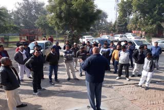 hisar-electricity-employees-hold-gate-meeting-on-3-february-strike