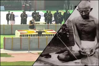 Leaders pay tributes to Mahatma Gandhi