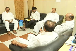 TDP leaders in kadapa district