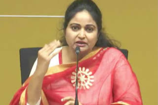 tdp leader divya vani comments on ysrcp government