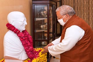 Mahatma Gandhi death anniversary, Kalraj Mishra paid tribute to Mahatma Gandhi