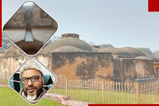 Jaunpur: The turkish baths of the royal fort are a live example of Sharqi architecture