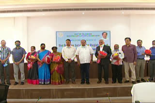 Retirement ceremonies at the Secretariat presided over by CS Somesh Kumar