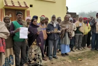 Villagers hungama in kaimur