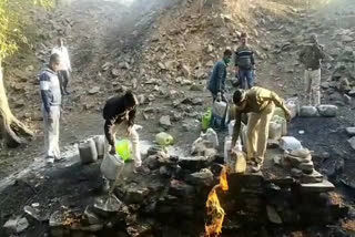 Jhalawar police action,  Raw liquor destroyed in Jhalawar,  District Special Teams Liquor Action,  Jhalawar's latest news