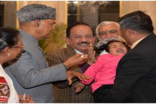 President launches polio drop program