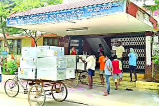 ballot papers transportation in vizianagaram district