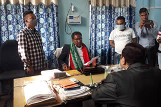 romen Najari visited  Boxa District Transport Department office