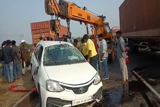 road accident in sangareddy district