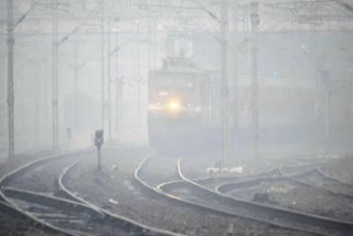 10 train running late due to dense fog in Delhi