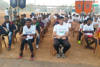 Peace race organized in Bastar LAL GROUND