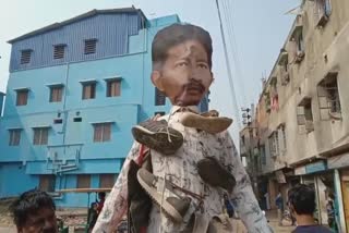 preparations-to-burn-effigy-of-ex-tmc-leader-rajib-banerjee-at-howrah