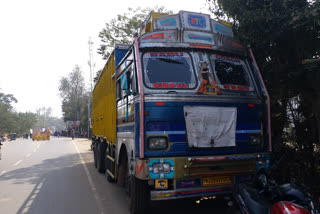 West Bengal truck found in Dumka