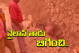 Murder of an unidentified man in Nizamabad district vempally44 national highway