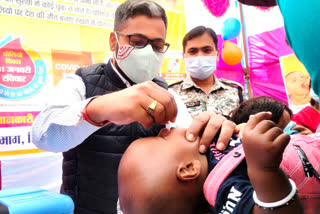 Gariaband collector started polio campaign