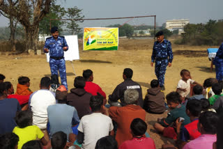 raff soliders make youth aware to join crpf in jamshedpur