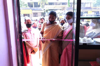 HOTEL OPEN  അടിമാലി ഗ്രാമപഞ്ചായത്ത്  ജനകീയ ഹോട്ടല്‍  പുലരി കുടുംബശ്രീ യൂണിറ്റ്  ഗ്രാമപഞ്ചായത്ത് പ്രസിഡപുലരി കുടുംബശ്രീ യൂണിറ്റ്  അടിമാലിയിൽ വീണ്ടും ജനകീയ ഹോട്ടല്‍ പ്രവര്‍ത്തനമാരംഭിച്ചു