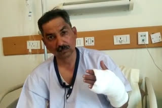 statement of alipur SHO pradeep paliwal injured at singhu border