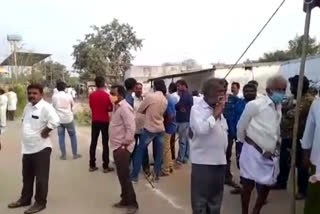 heavy ques at nomination centers in krishna district