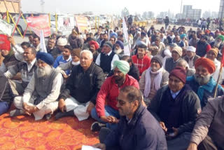 farmers protest  Gadhola Toll