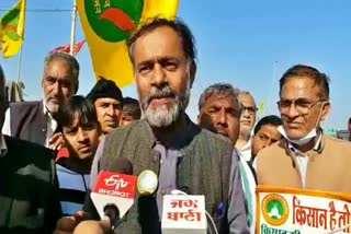 yogendra yadav farmers protest