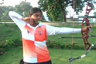vennam jyothi surekha qualified in archery open selections in delhi