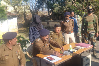 youth arrested for levy for naxalites in gumla