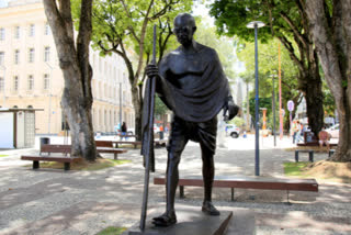 Gandhi statue