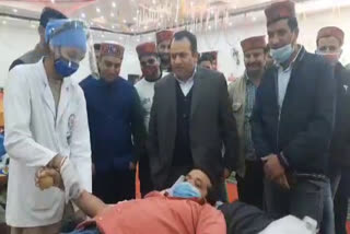 gaddi-community-organized-blood-donation-camp-in-baddi-of-solan