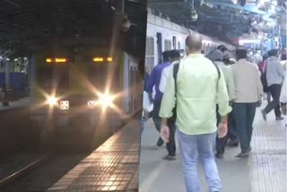 Maharashtra: Passengers arrive at Dadar railway station as the local train service resumes for all in Mumbai