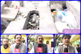fikar shahjahanabad association visit Delhi gate graveyard