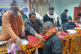 Sultanganj poet received Karmaveer Award