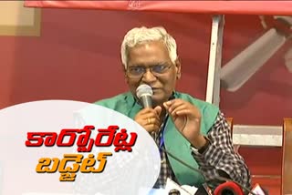 cpi national secretary d raja comments on central budget