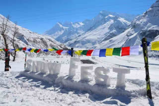 Snow festival in lahaul spiti