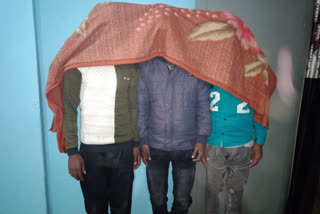 marafari police arrested three thieves in Bokaro