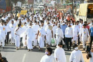 non violence padyatra in kondagaon